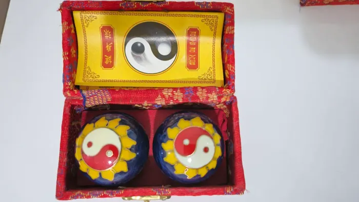 Par de Bolas de Acupuntura Yin Yang