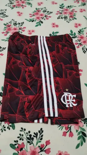 Calção do Flamengo 2021 detalhe