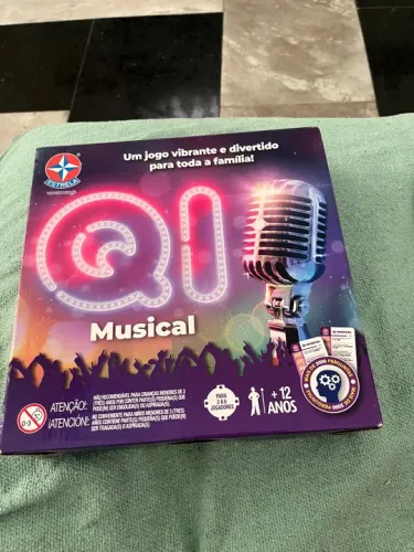 Jogo de Tabuleiro QI Musical - Novo