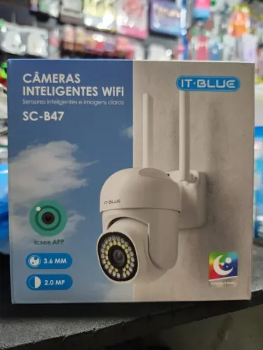 Camera Ip Wifi App icsee - Cartão até 128gb - Suport Nvr