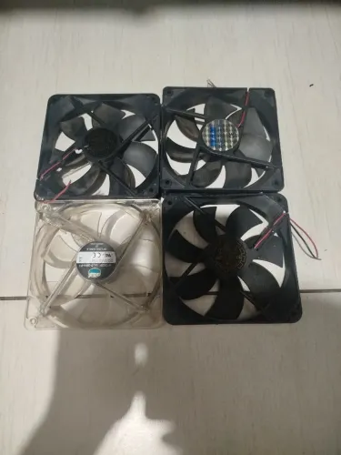 Fan cooler 120mm 4 unidades computador 