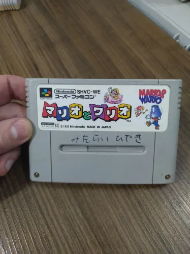 Cartucho Mario & Wario Original