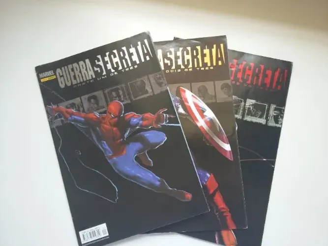 Guerra Secreta - Mini série completa Marvel