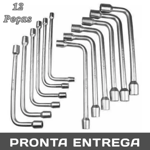 JOGO CHAVE BIELA 12 PEÇAS 