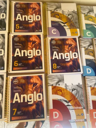 Apostilas ANGLO 2 Ano Ensino Médio 