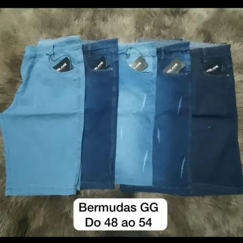 Bermuda Jeans Plusize n° 48 ao 54