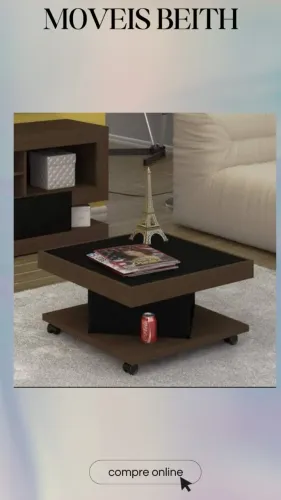 Promoção Mesa de Centro Preto - 05/04/25   