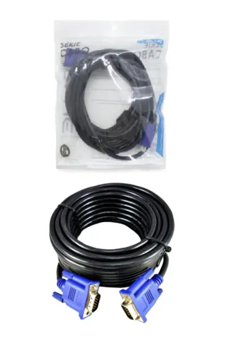 CABO VGA X VGA 5 METROS IT-BLUE LE-13C PRETO