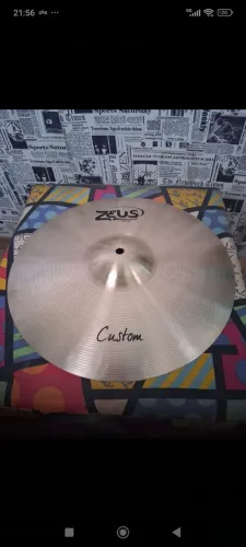 Vendo Hihat 14" Zeus Costum NOVO liga B20 