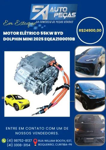 MOTOR ELÉTRICO 55KW BYD DOLPHIN MINI 2025