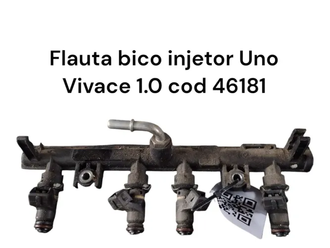 Flauta bico injetor Uno Vivace 1.0 cod 46181