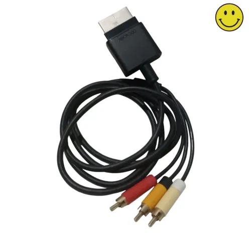 Cabo AV Xbox 360 Original vídeo game vídeo composto 