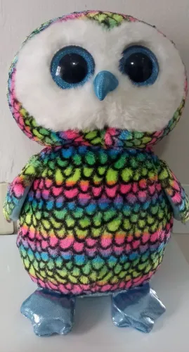 Pelúcia gigante TY Beanie Boss Aria 40cm seminova