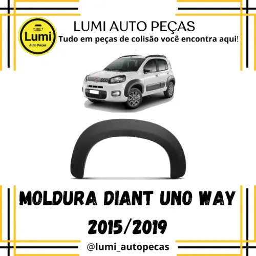 Moldura Paralama Uno Way 15/19 - NOVO 