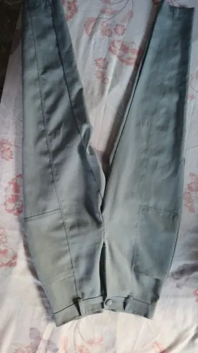 Calça social cinza tamanho P feminina