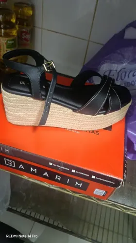vendo uma sandália Ramarim número 39