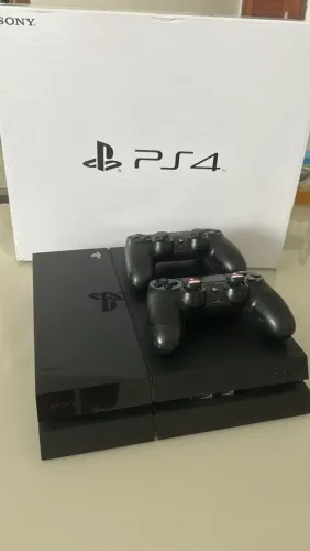 PS4 COMPLETO COM CAIXA