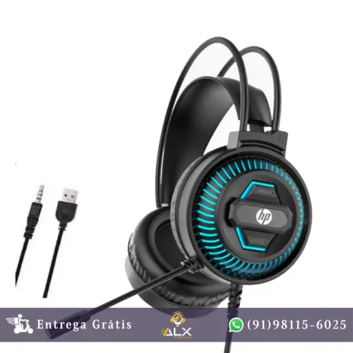 Headset Gamer Hp Conexão P3 - Dhe-8001 *ENTREGA GRÁTIS*