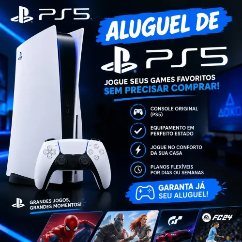 Aluguel de ps5