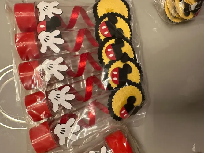 Kit festa Luxo Mickey Mouse com 350 itens