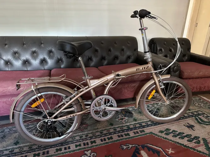 Bicicleta aro 20 dobrável shimano Nova