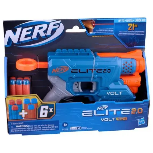 Lança Dardo Nerf Elite 2.0 Volt E9953 Hasbro Original Nova e Lacrada de Fábrica com dardos