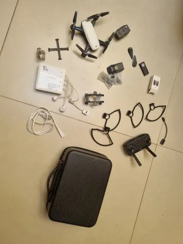 Drone DJI Spark novíssimo e completo