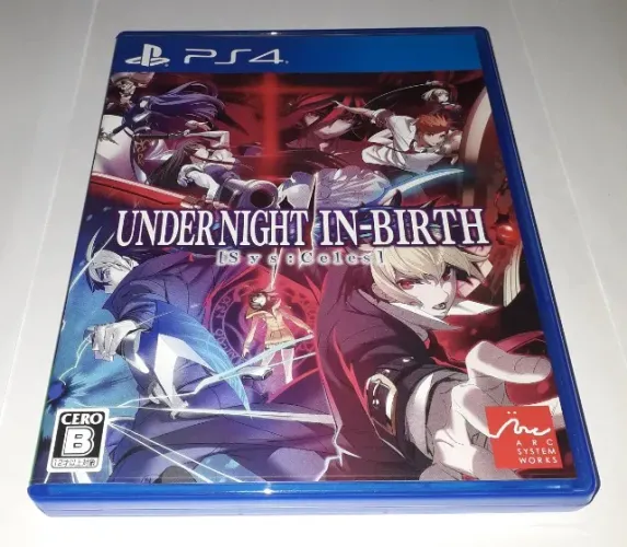Under Night In-Birth II Sys:Celes (Japonês) | PS4 | Original | Usado |