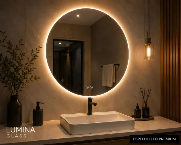 ESPELHO LED TOUCH INTELIGENTE