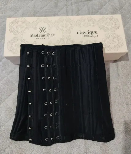 Corset Madame Sher Elastique Preto P