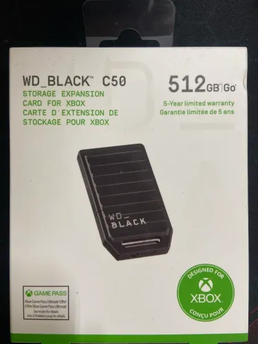 WD_Black Storage XBOX c50