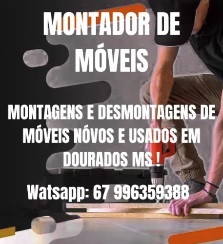 MONTADOR DE MÓVEIS EM DOURADOS MS
