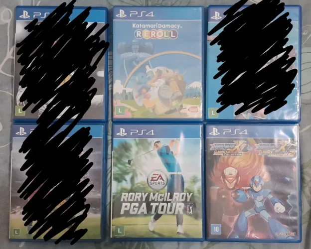Vendo Jogos PS4 em Estado Perfeito - Só Venda