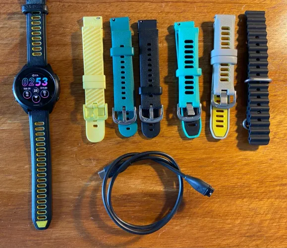 Garmin Forerunner 265s 42mm + pulseiras