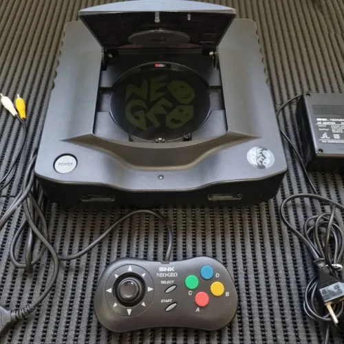 Neo Geo CD com SdLoader desbloqueado impecável 