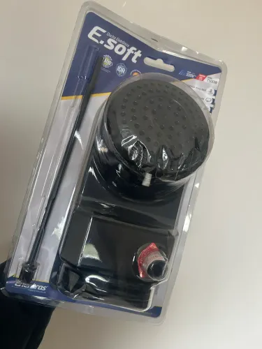 Chuveiro Eletrônico 7500W 220V - Preto, NOVO