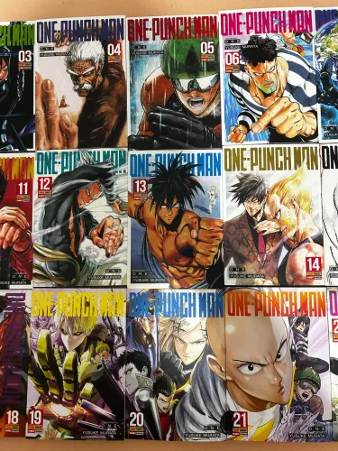 Coleção de Mangas One Punch Man