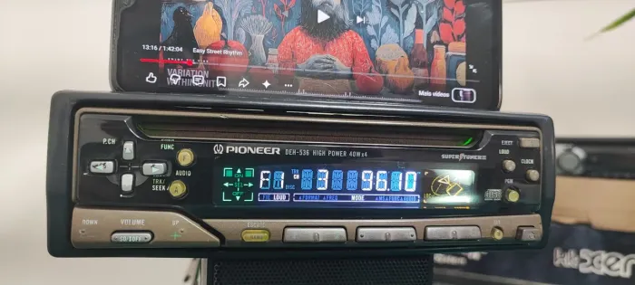 Radio Cd Pioneer Deh-536 Com Bluetooth (546/535/636/646)