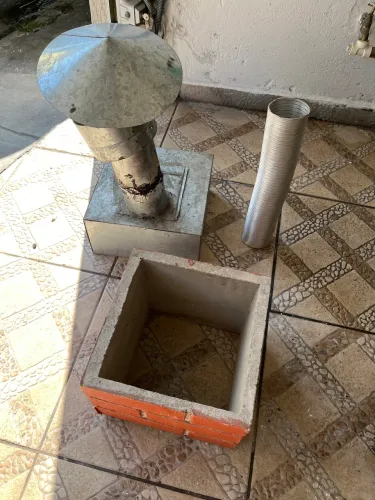 Vende se chaminé de churasqueira