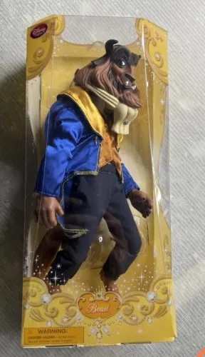 BONECO  PRINCIPE FERA. (BELA E A FERA) NOVO MA CAIXA LACRADO