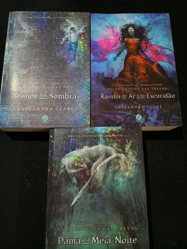Kit de livros Shadowhunters artifícios das trevas