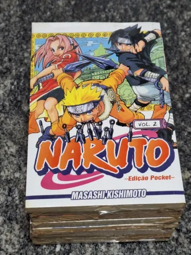 Mangás Naruto - Edição Pocket 