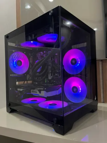 PC Gamer Ryzen 7 5700x + RTX 5060Ti com garantia - Em até 18x