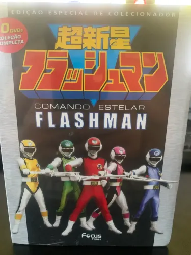 Flashman Box DVD completo e lacrado