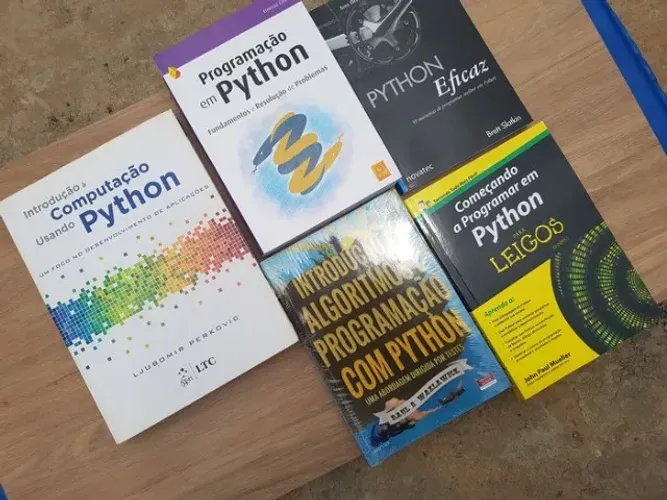 Introdução à Computação Usando Python, Algoritmos e Programação [5 Livros Acadêmico Novos]