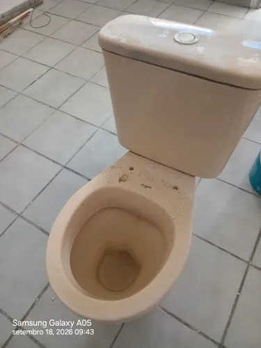 Pia e vaso sanitário os dois por 150 reais 