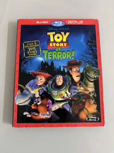 Blu-ray Toy Story de Terror (Importado) - Original e com Luva - Disney Pixar
