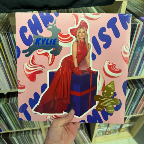 Kylie Minogue - Kylie Christmas (Fully Wrapped) Pink & White Marbel LP