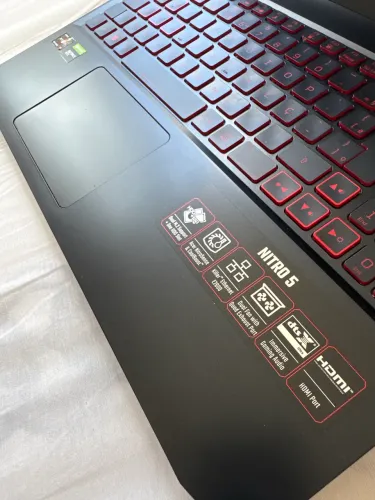  Notebook Gamer Acer Nitro 5 Ryzen 5 GTX 1650 24GB RAM SSD 144Hz