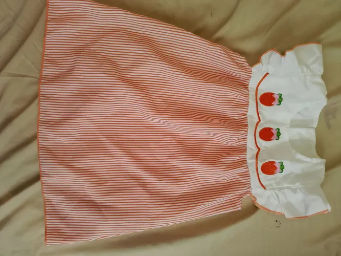 Vestido bebê bordado 